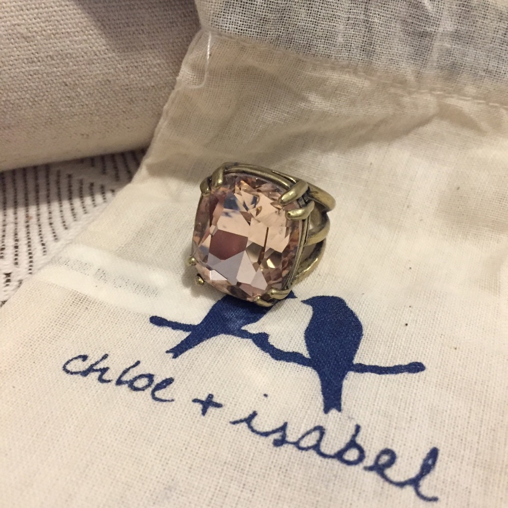 Chloe + Isabel Cushion Cut Cocktail Ring, size 8